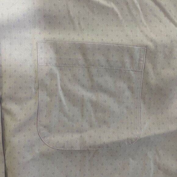 Brooks Brothers Shirt Mens 16-2/3 Purple Diamond Print Button Up Regent Non Iron - Picture 3 of 9